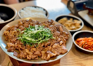 숯불고기