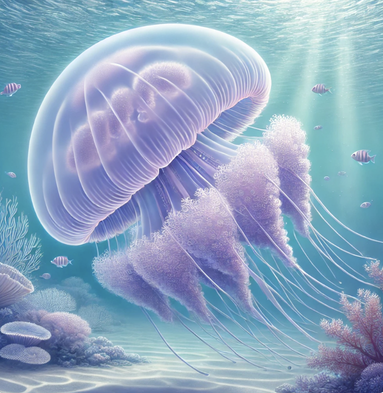 라벤더문 해파리