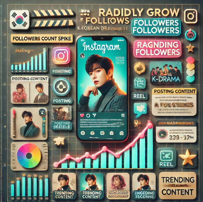 드라마 관련 SNS 팔로워 빠르게 늘리는 방법 사진