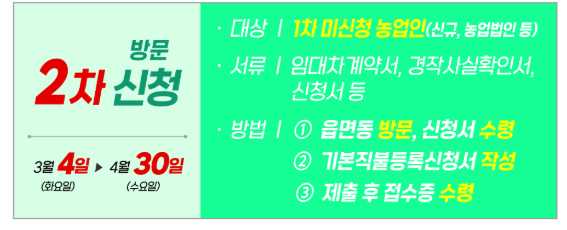 공익직불금 신청 자격