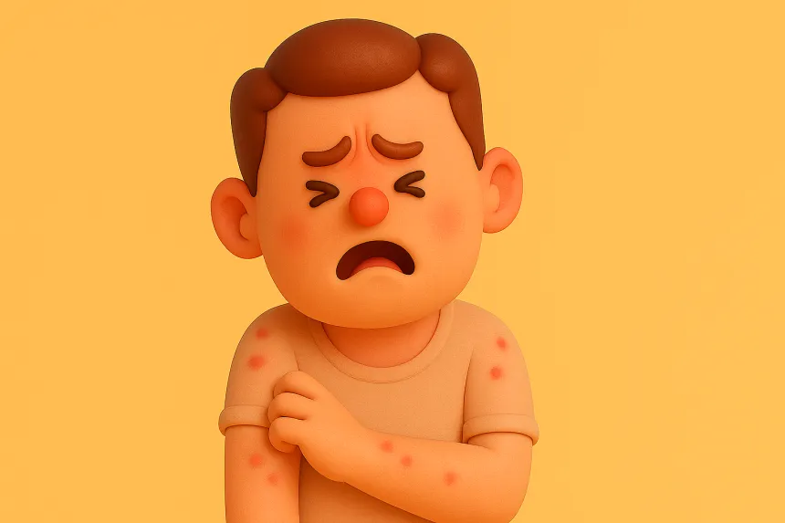 알러지 피부염 증상