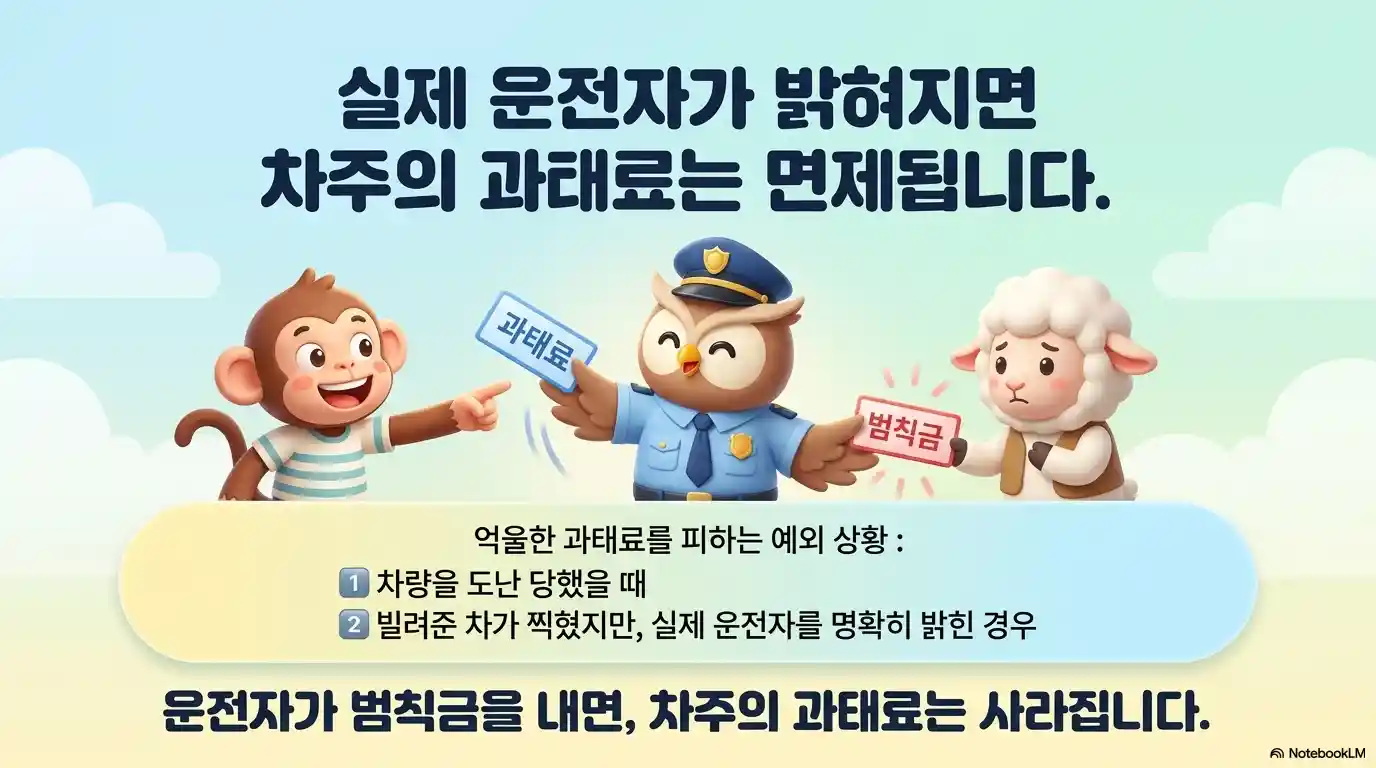 억울한 과태료 피하는 예외 상황