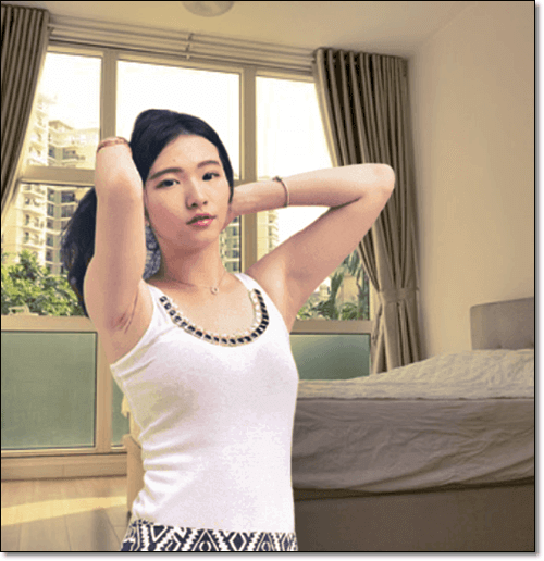 피부가 건강한 미인