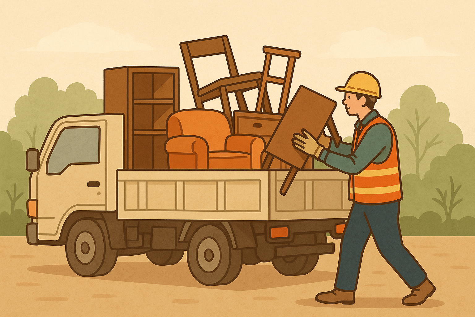 폐가구 무료수거 지자체