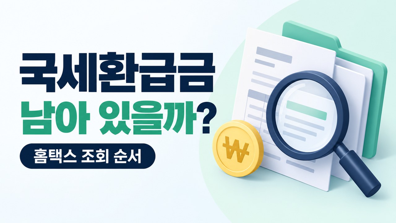 국세환급금 조회 방법 ❘ 홈택스 미수령 환급금과 지급상태 확인