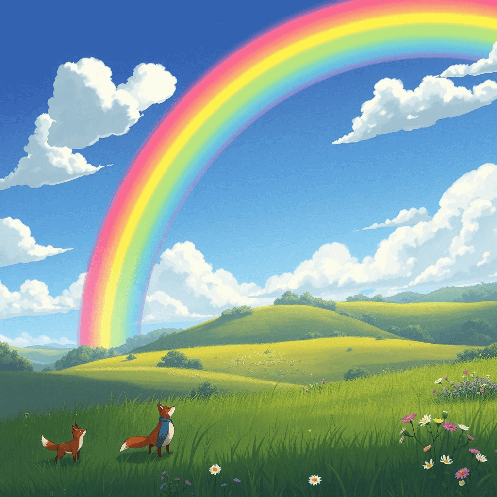 무지개 나오는 꿈 해몽