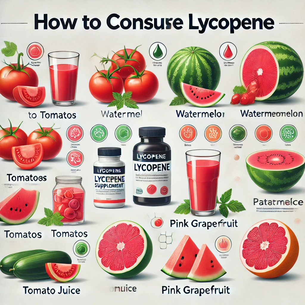 라이코펜을 섭취하는 방법