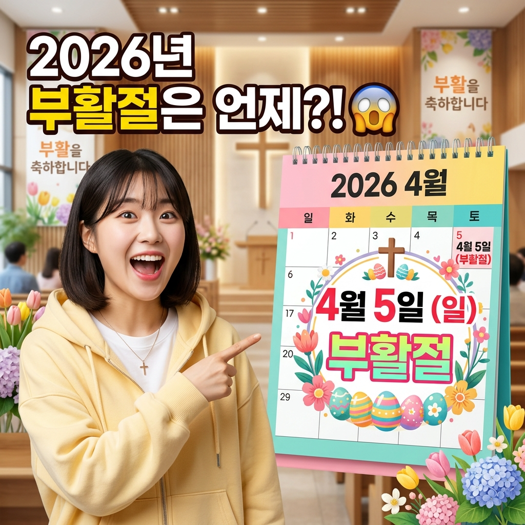 2026년 부활절 날짜 확인하기