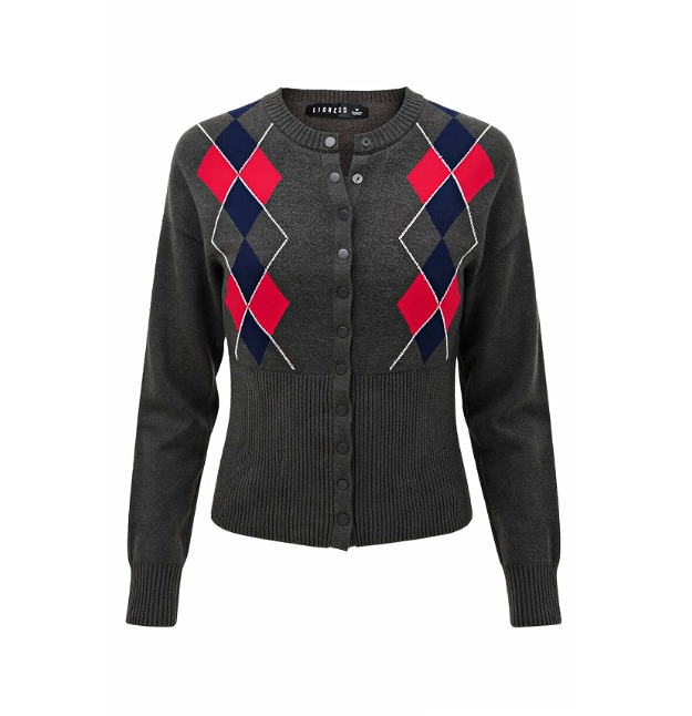 260222 스테이씨 시은 인스타그램 릴스 Lioness 라이오네스 아가일 가디건