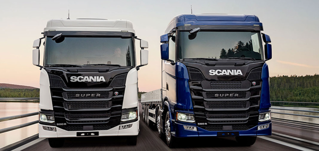 스카니아 (Scania) 25톤 카고트럭