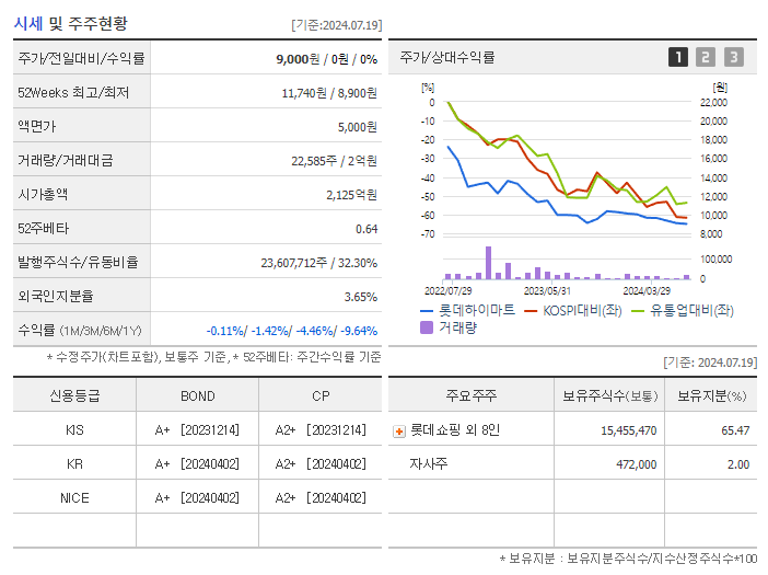 롯데하이마트_기업개요