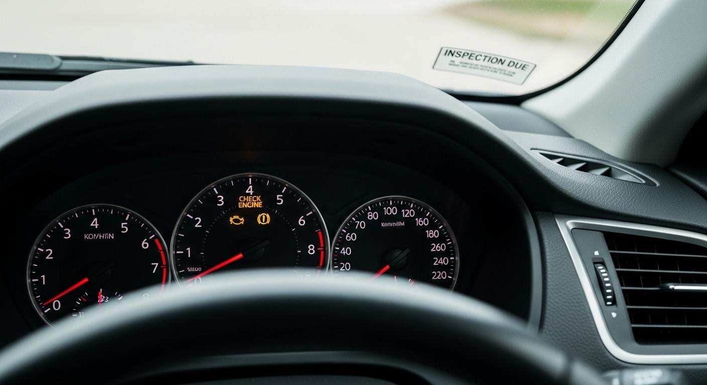 자동차 정기검사 과태료 확인 방법