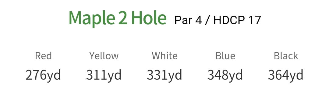 솔모로 컨트리클럽 메이플코스 2