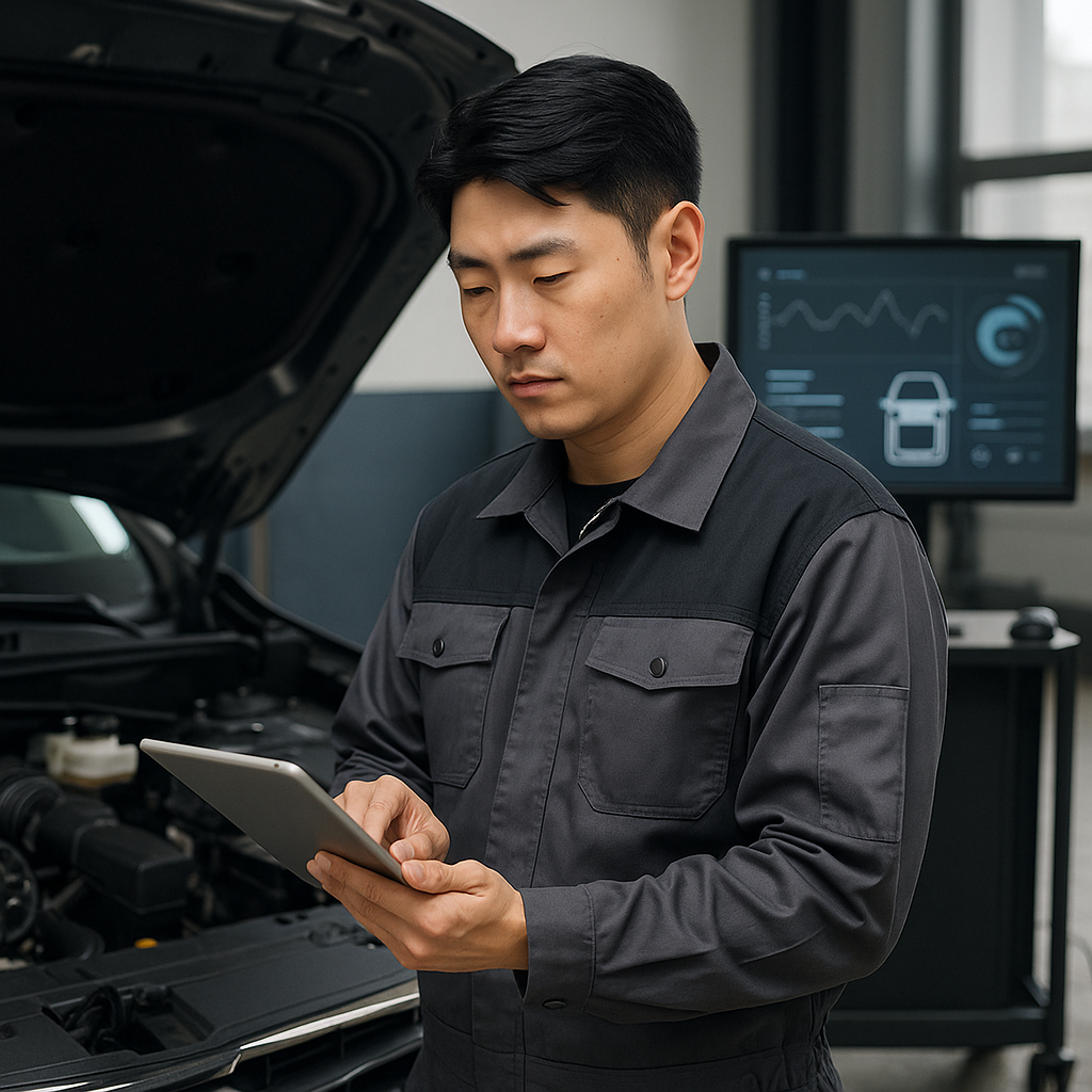 차량 정비의 디지털 전환 사례