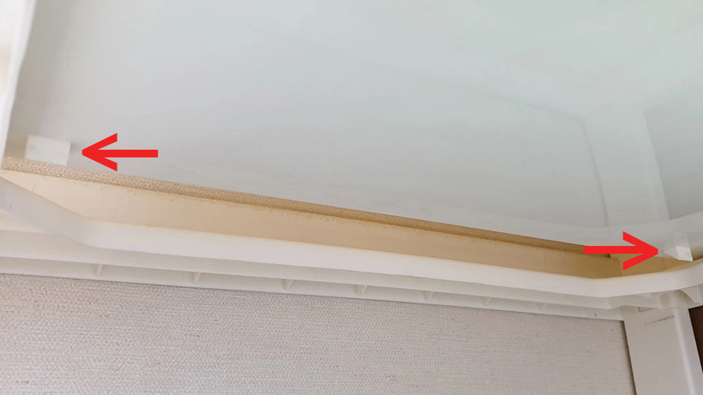 서랍 아래 모습