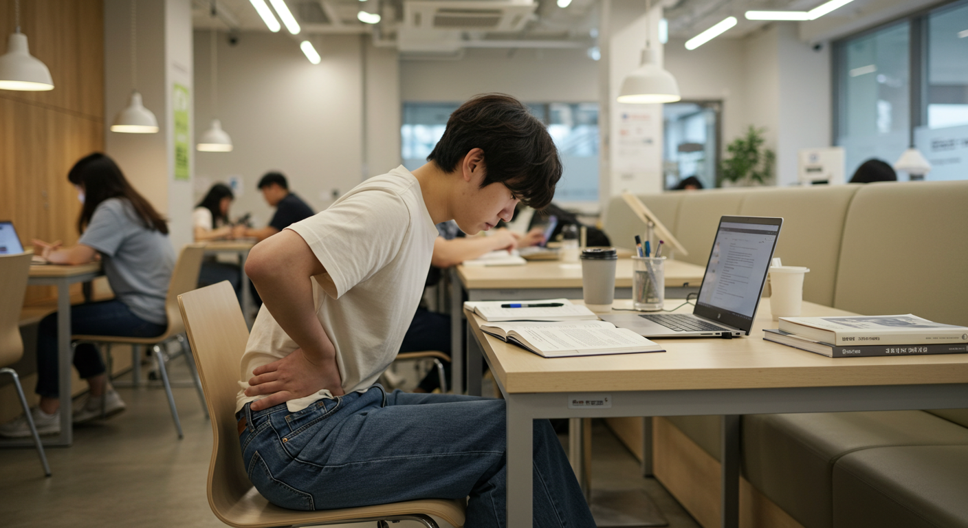 잘못된 자세