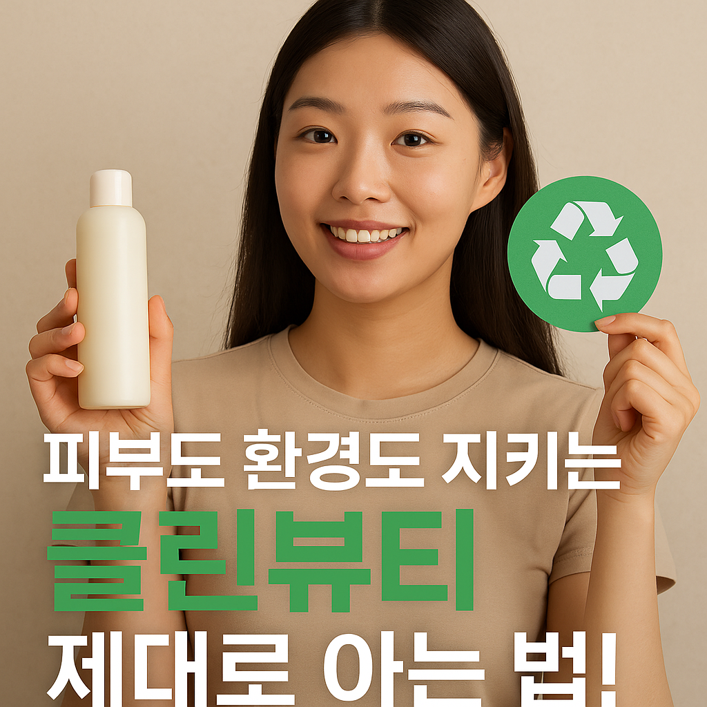 피부도 환경도 지키는 클린뷰티
