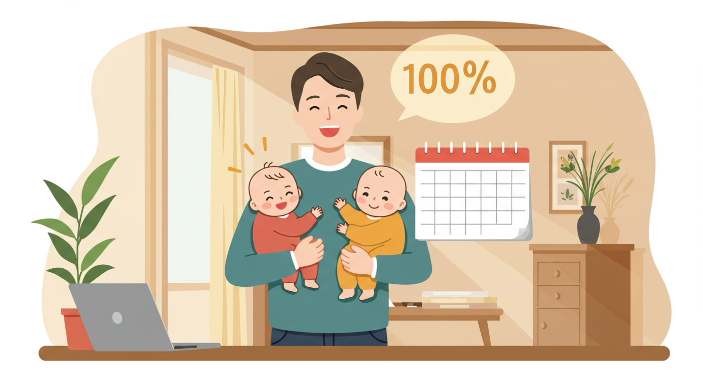 아빠 육아휴직 보너스제