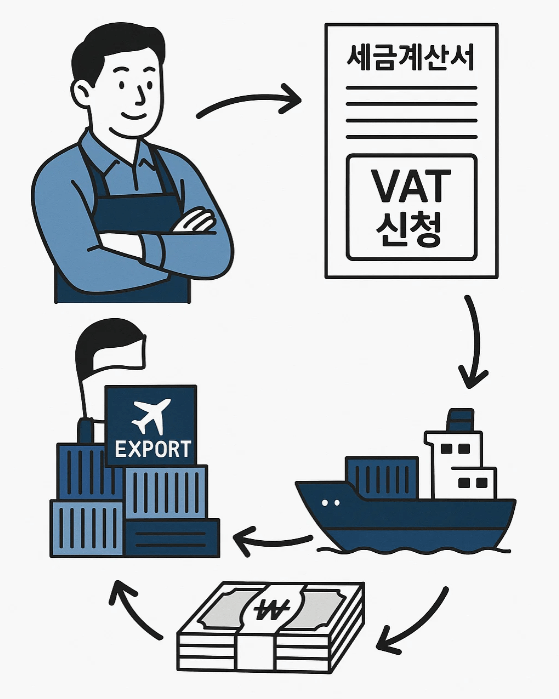 부가가치세 조기환급 제도를 수출업 개인사업자가 활용하는 방법