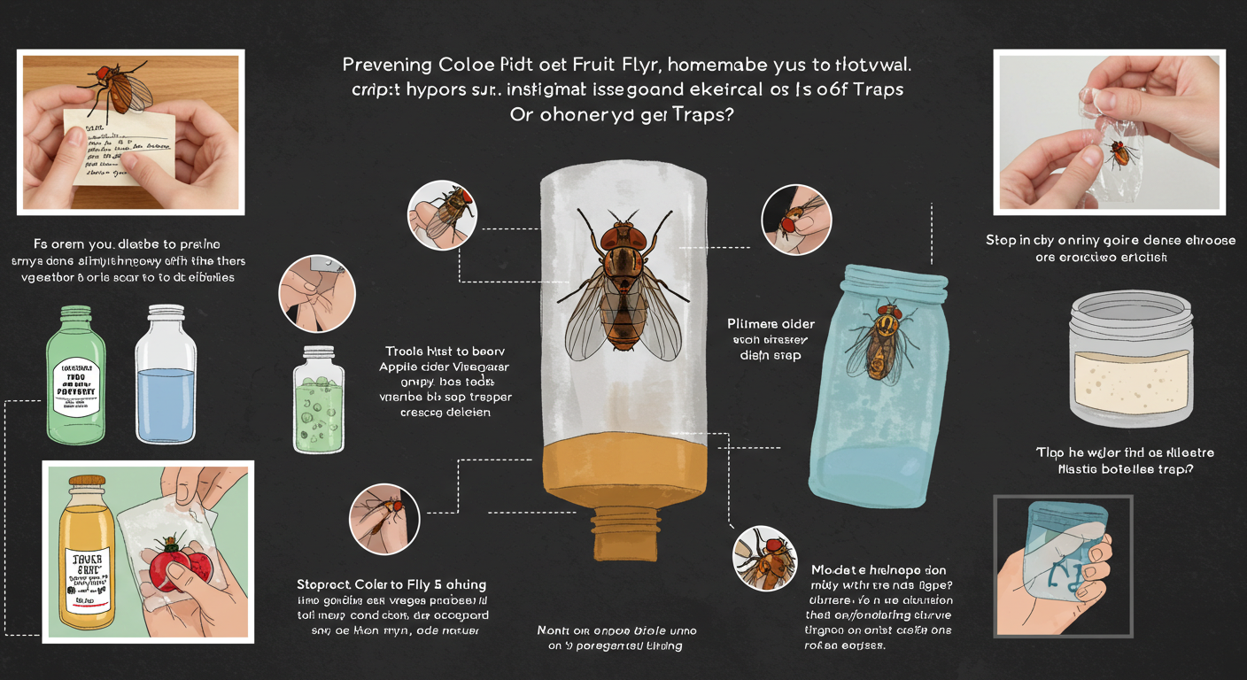 초파리는 왜 집 안에 생길까요?