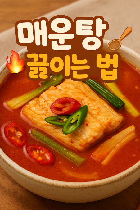 매운탕 끓이는 법