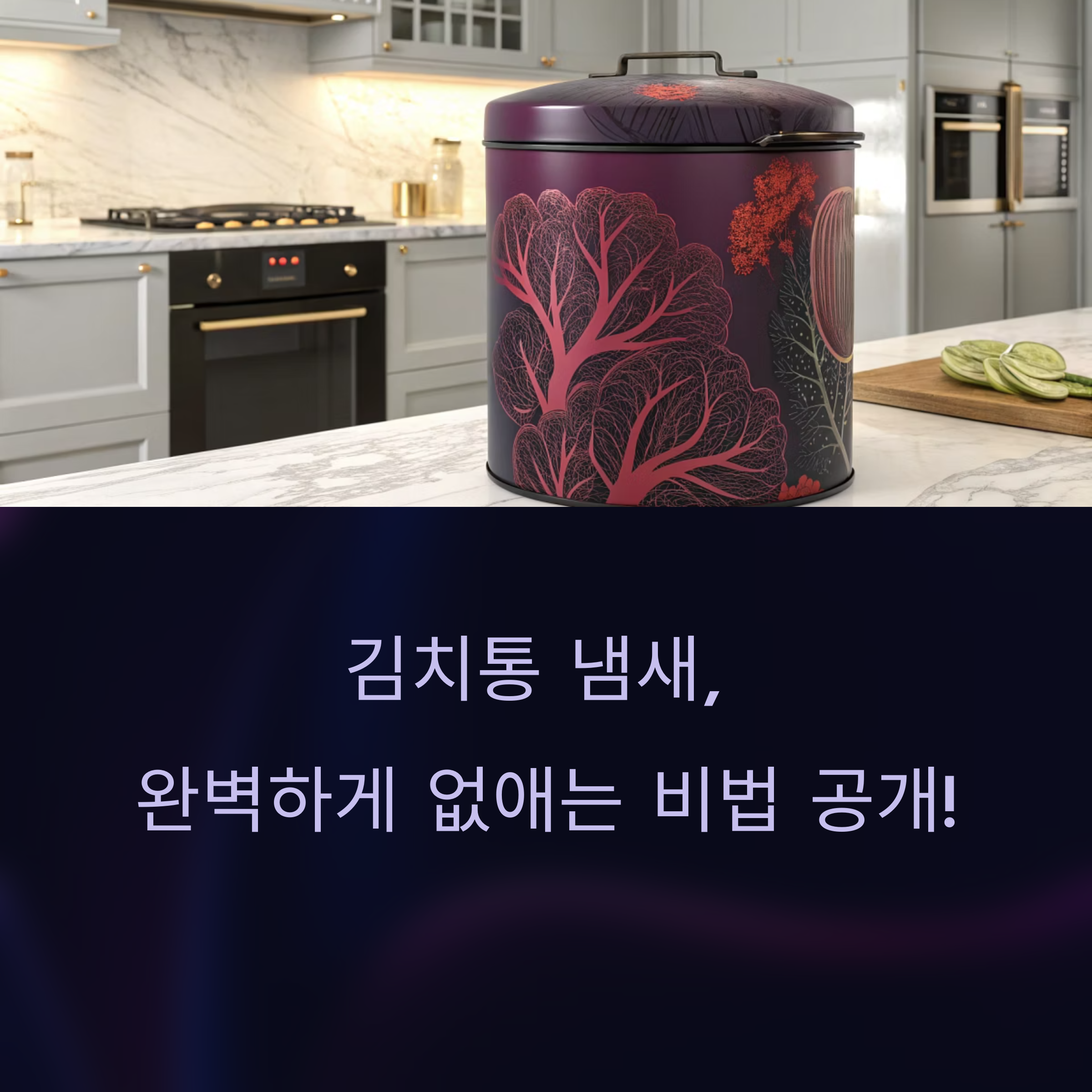 김치통 냄새, 완벽하게 없애는 비법 공개!