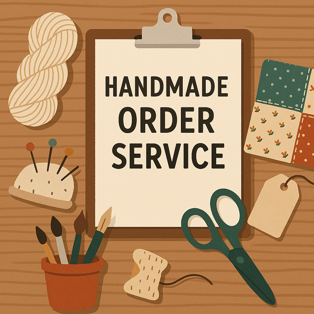 핸드메이드 주문 대행에 관한 이미지