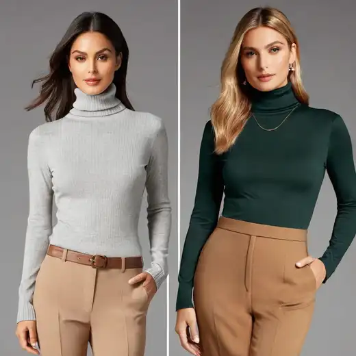 터틀넥여성추천코디