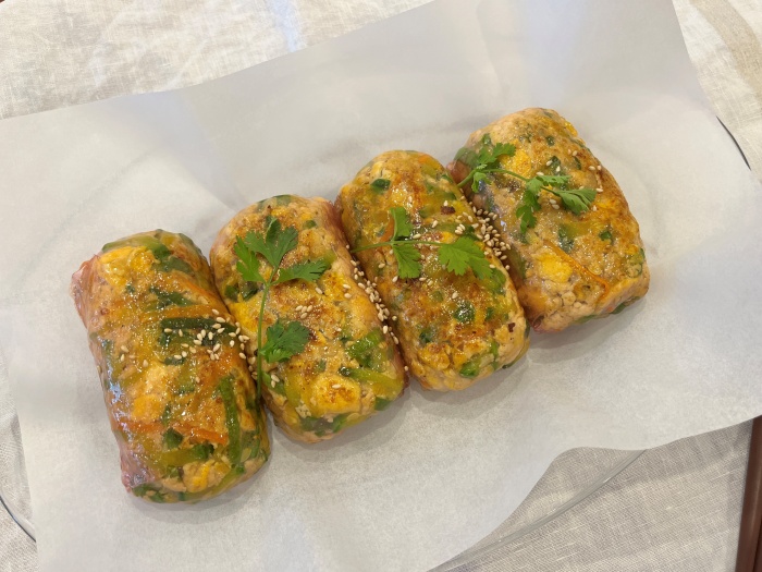 애호박 라이스페이퍼 만두