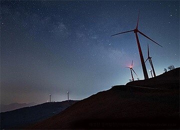 태백 매봉산 바람의언덕