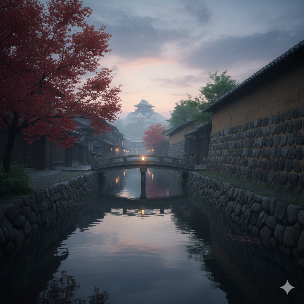 고즈넉한 가나자와의 풍경