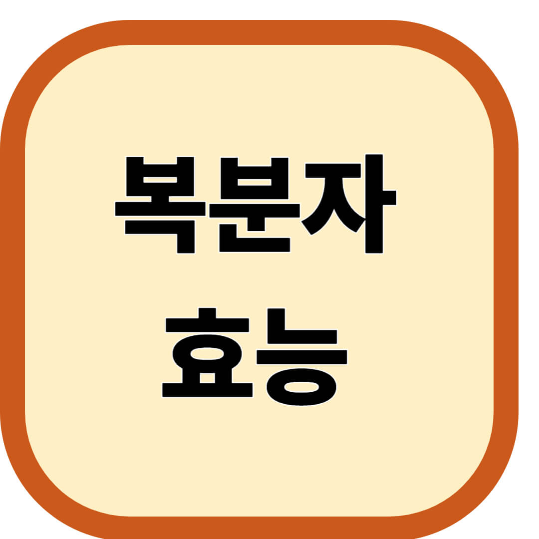 복분자 효능