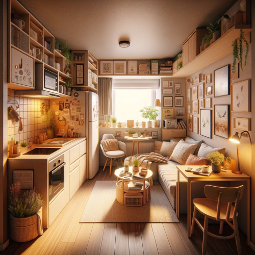 1인-가구-혼자-거주하는-집-풍경