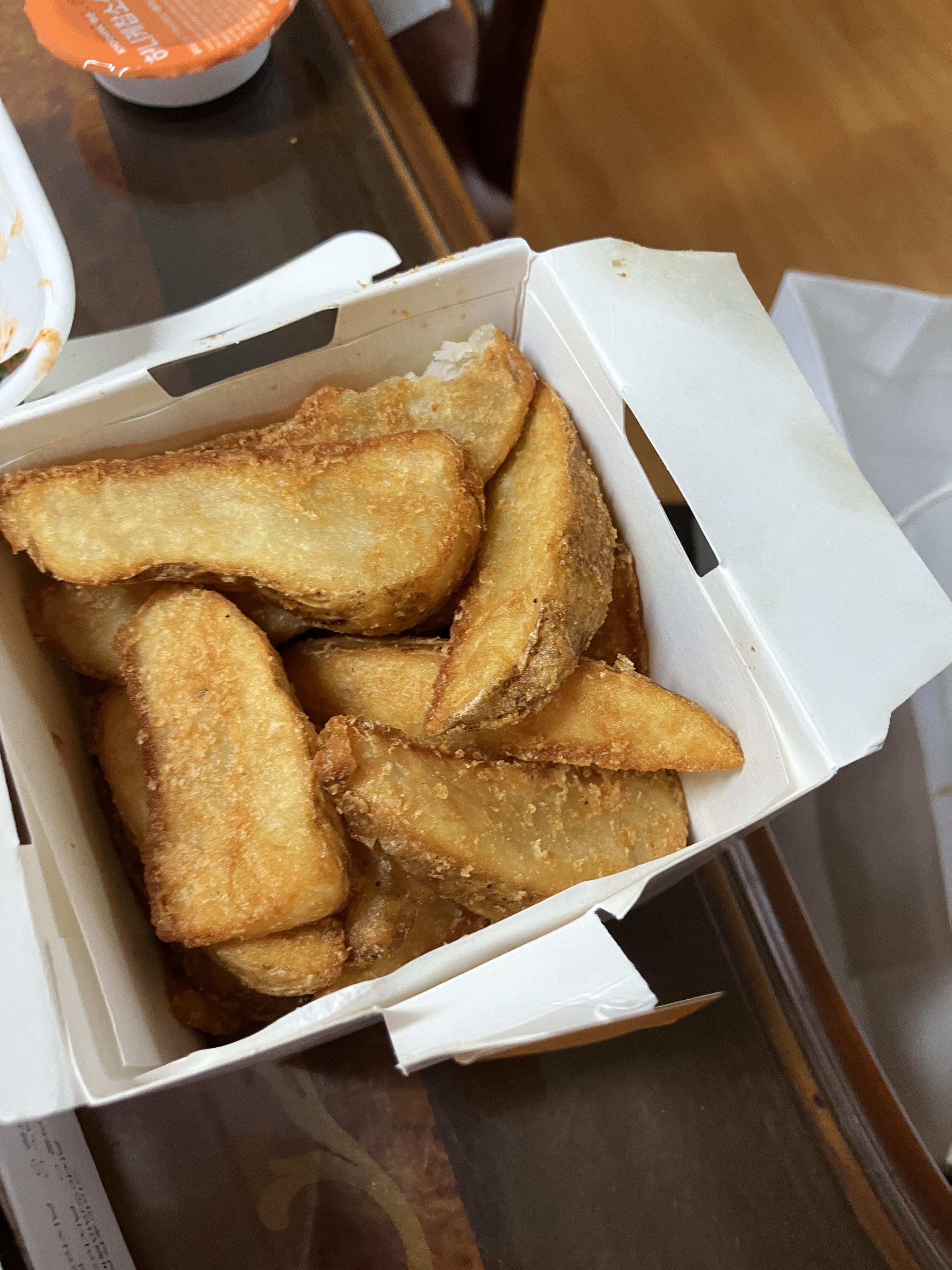 웨지감자세트 후기