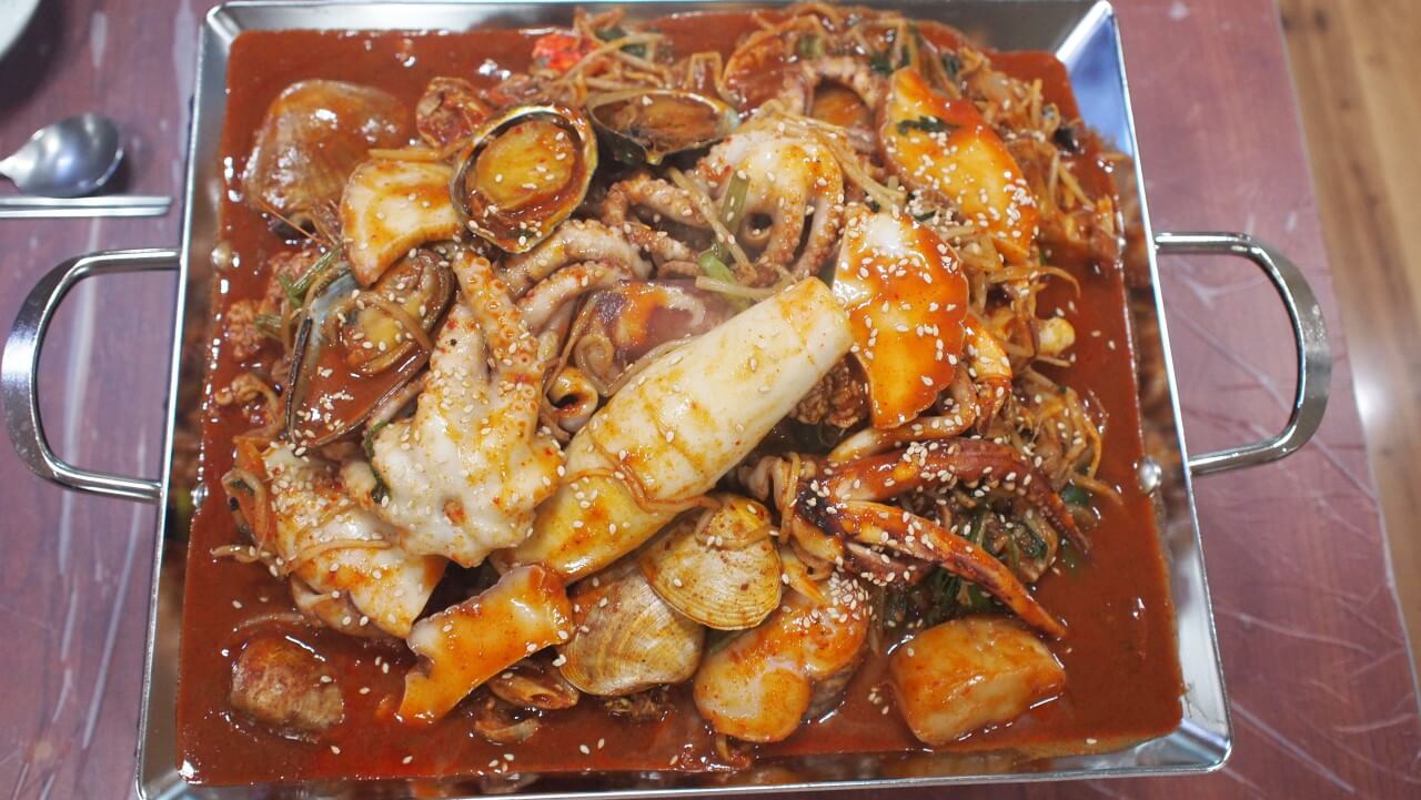 생생정보통 해물곱창전골 강원도 인제 우와한 식당