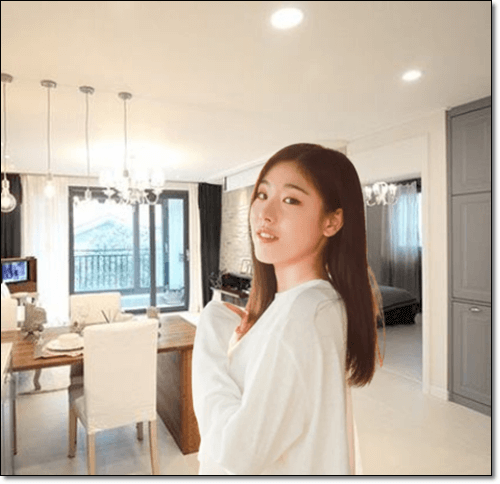 건강한 아름다운 여성