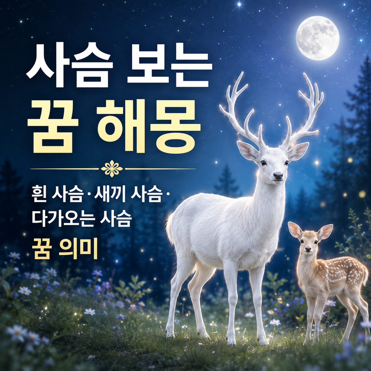 사슴 보는 꿈