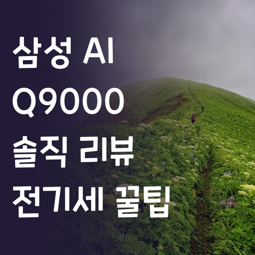 삼성 AI Q9000 홈멀티 에어컨 ..