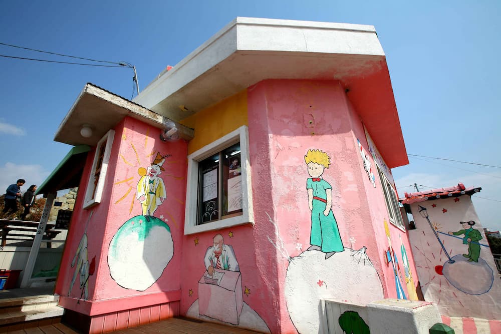 통영 동피랑 마을