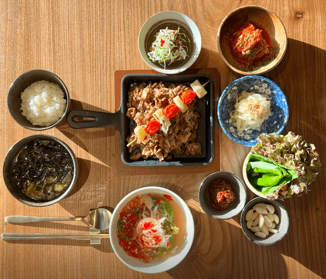 마린시티 맛집 "목" 음식