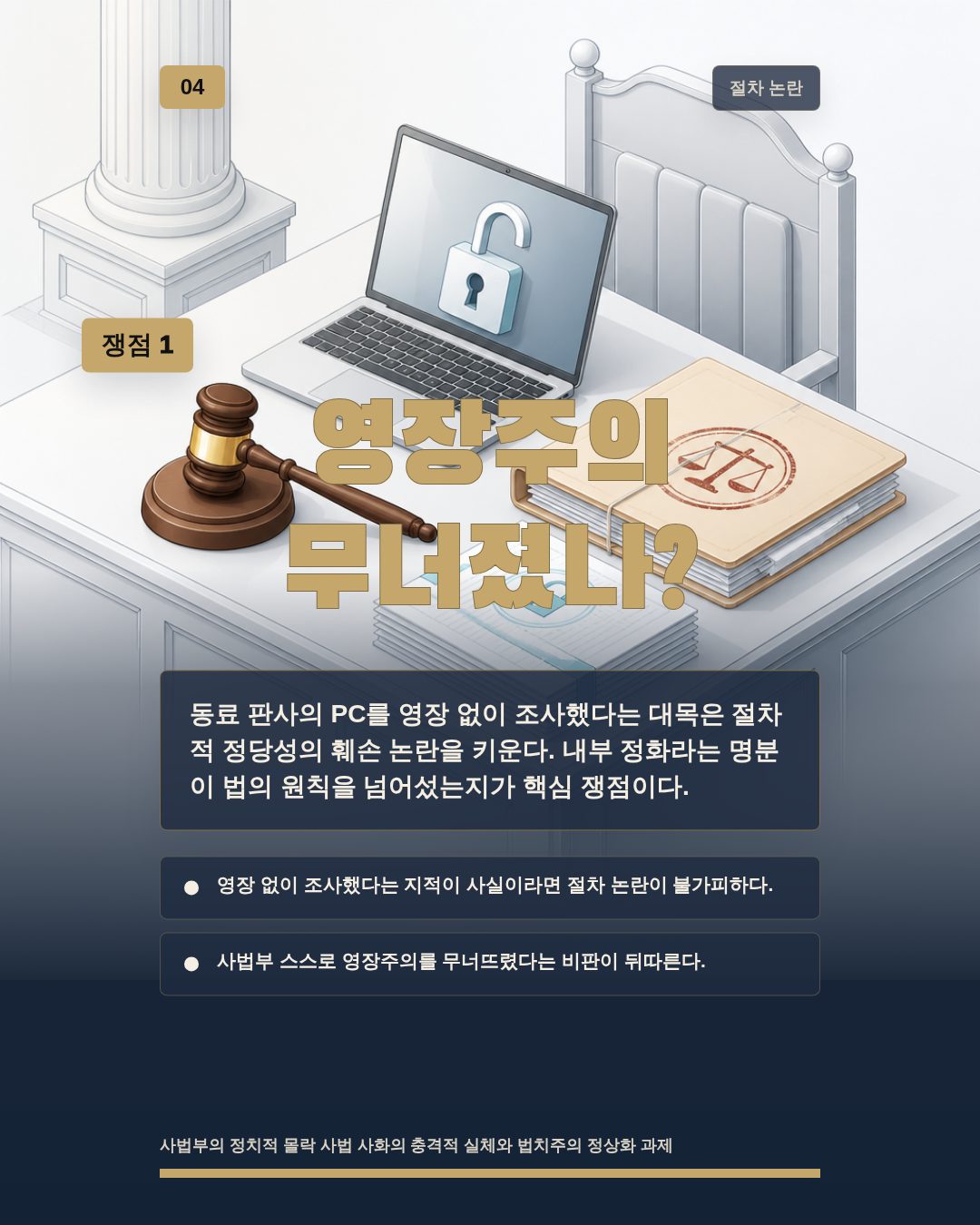 영장주의 무너졌나?