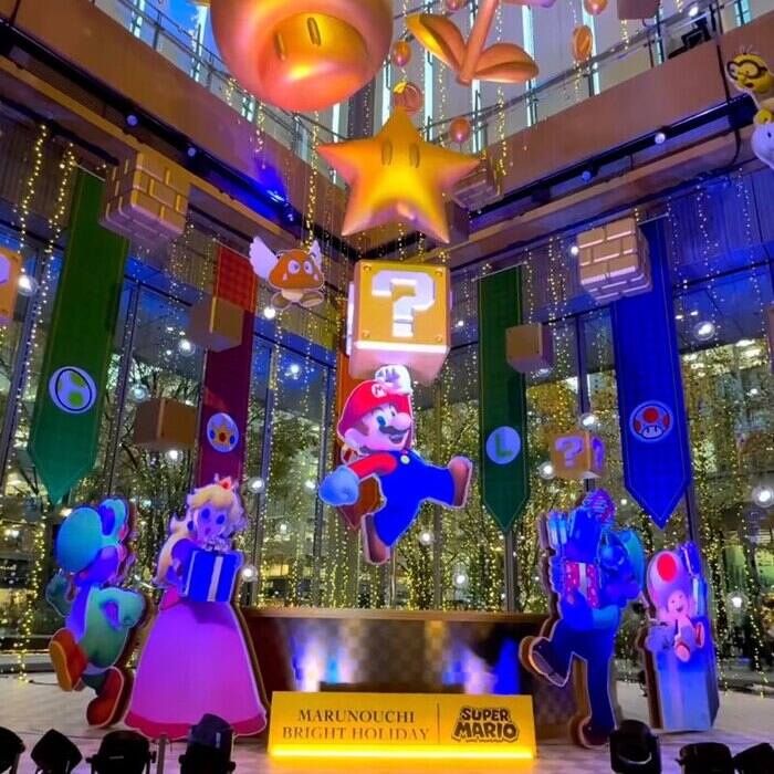마루노우치 일루미네이션 슈퍼마리오