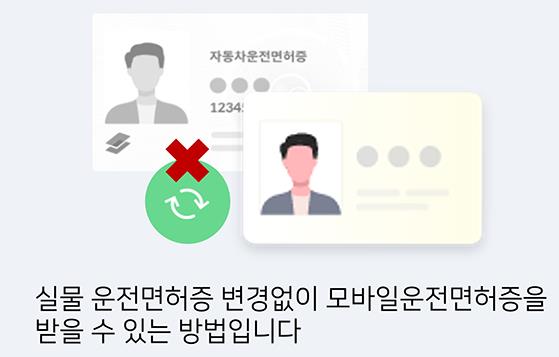 모바일 운전면허증 발급방법