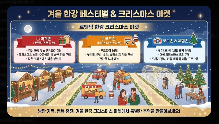 한강공원 겨울 나들이 완벽 가이드 눈썰매·축제 총정리