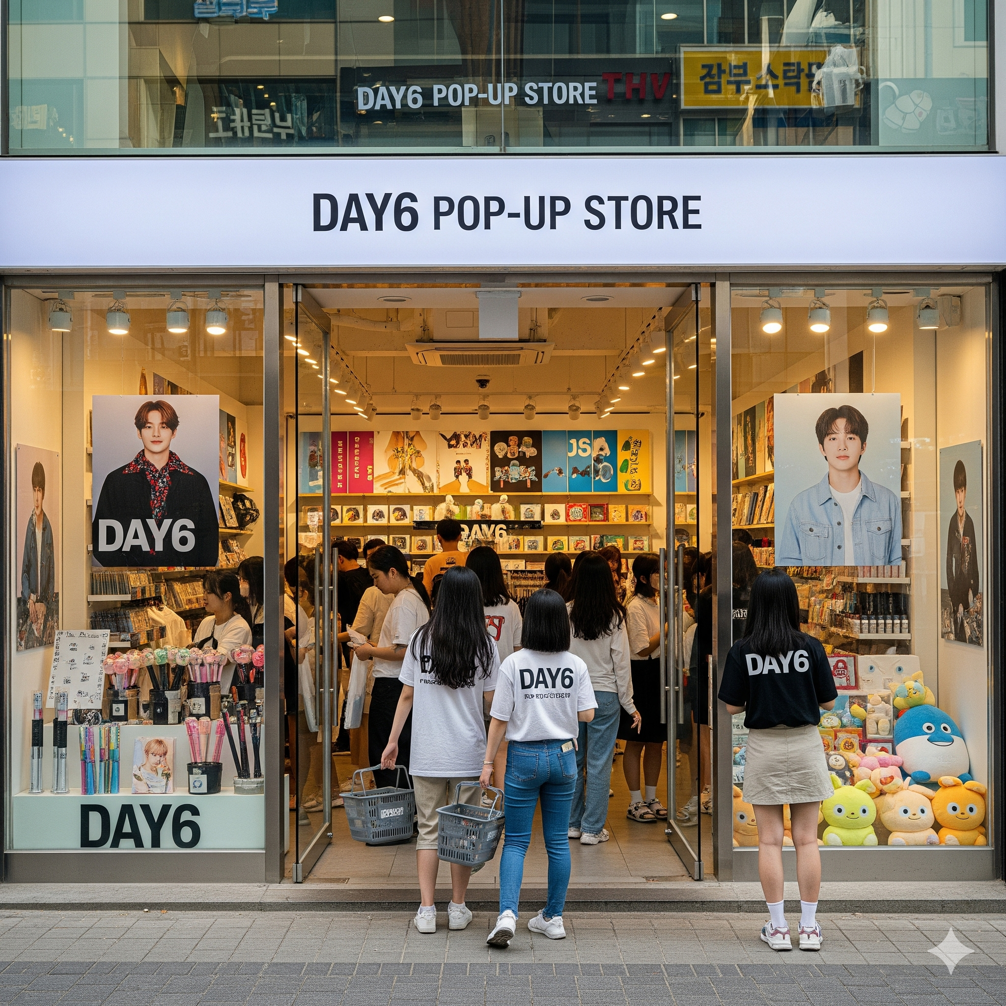 데이식스 팝업 스토어 입장조건