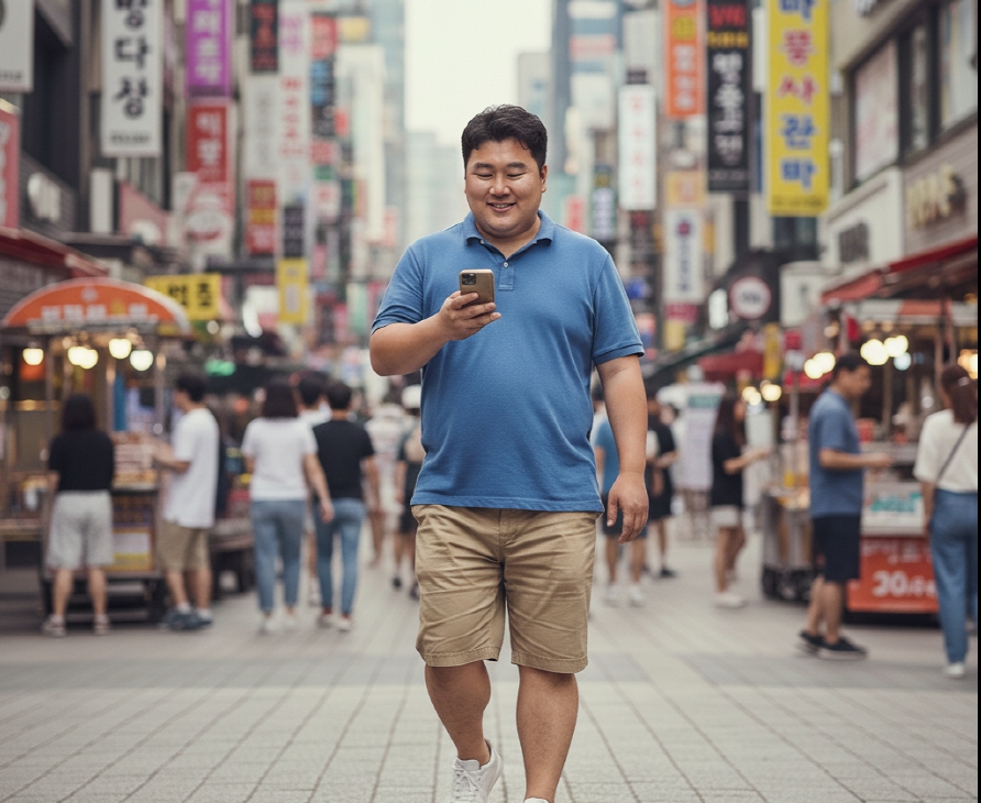 비만인 이미지