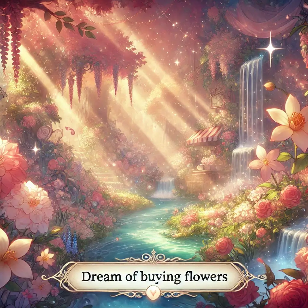 꽃 사는 꿈 해몽