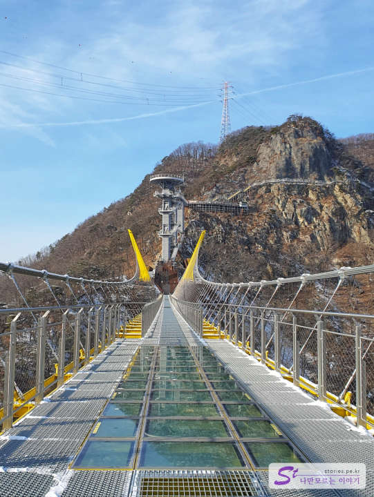 울렁다리에서 바라본 스카이타워