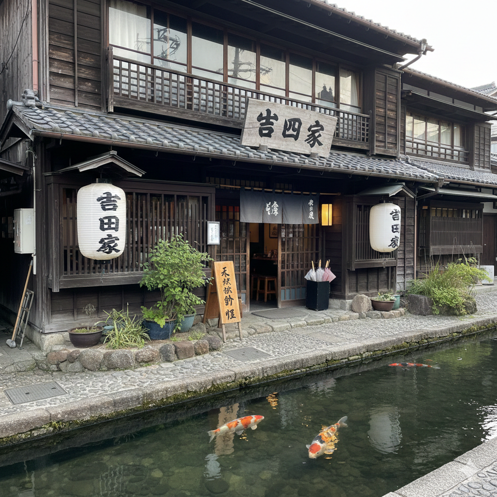 구조하치만 은어 소바 유명한곳