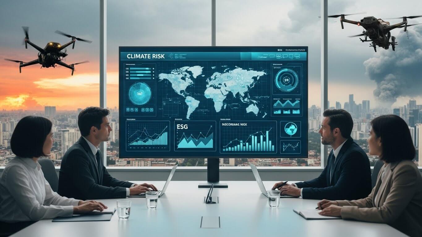 기후 위기로 재편되는 금융·보험·기후 리스크 관리 직무 변화 관련 사진